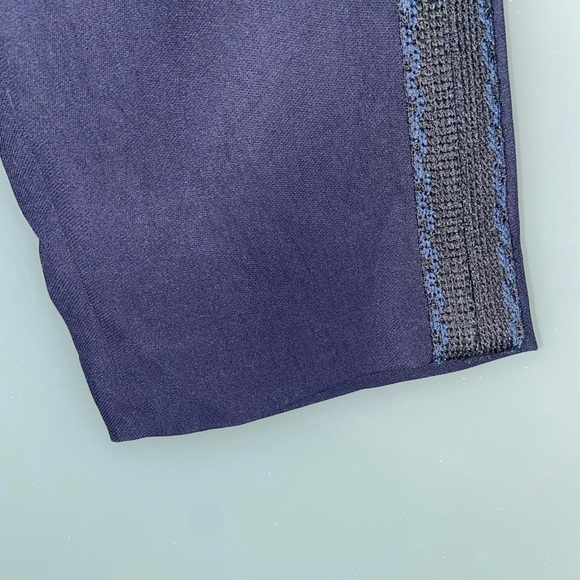 NWT Kobi Halperin Navy Crepe Midnight Blue Manning Pant - Picture 3 of 7